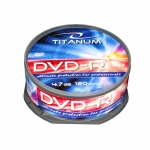 DVD-R TITANUM 4,7 GB X16 - CAKE BOX 25